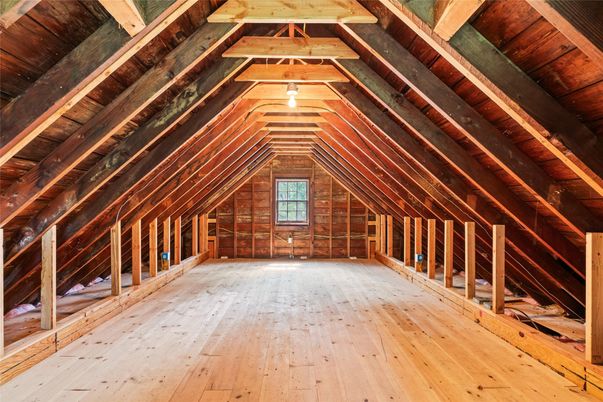 Empty room, Interior, Wooden Beams, Wooden Ceilings, Wood Texture Flooring, Wooden Walls