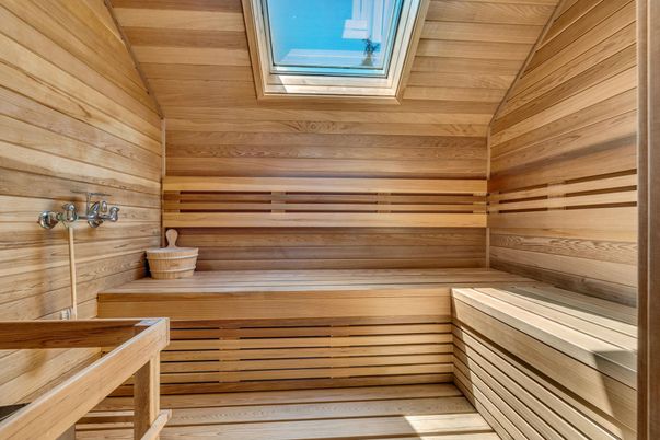 Interior, Sauna Room