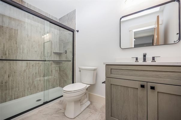 Bathroom, Glass Shower, Interior