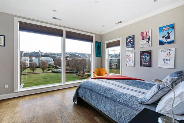 Bedroom, Interior, Water, Wood Texture Flooring
