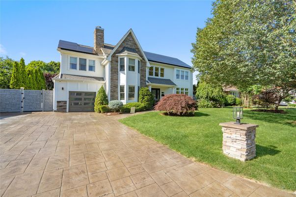 Attached, Backyard, Exterior, Facade, Solar Panels, Queen Anne Victorian