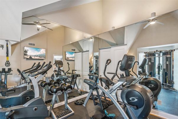 Fitness Equipment, Gym, Interior