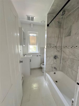 Bathroom, Interior, Marble Walls