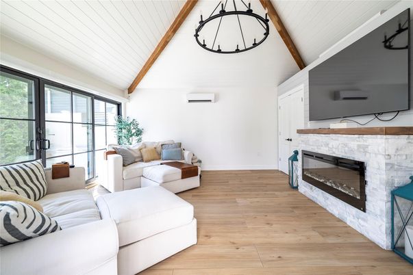 Fireplace, Interior, Living room, Wood Texture Flooring