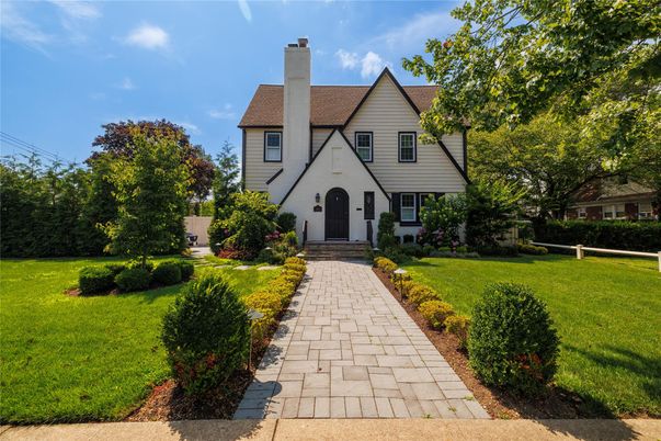Backyard, Exterior, Facade, Tudor Revival