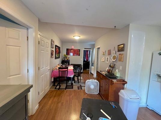 Dining room, Interior, Wood Texture Flooring