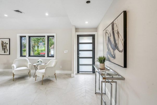 Interior, Marble, Recessed Lighting