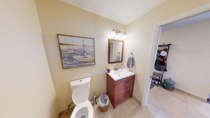 Bathroom, Dual Sink Vanities, Interior