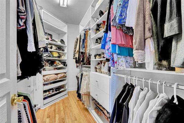 Interior, Walk-in Closets, Wood Texture Flooring