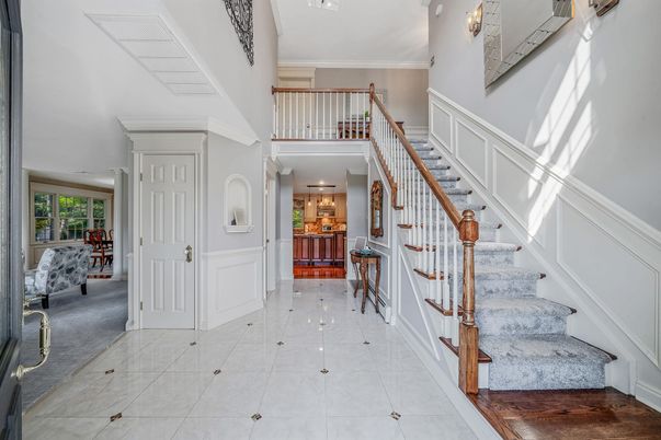 Interior, Marble, Recessed Lighting