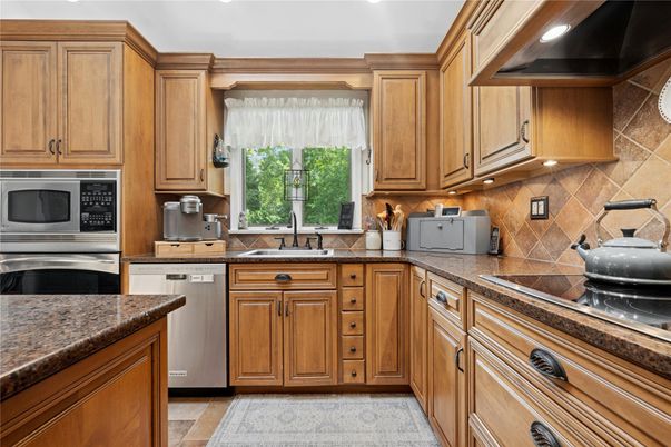 Interior, Kitchen, Recessed Lighting, Stainless Steel Appliances
