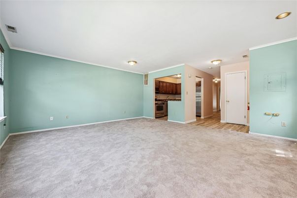 Empty room, Interior, Kitchen