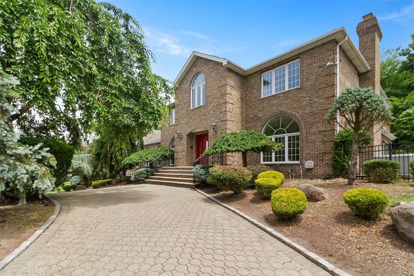 Exterior, Facade, Brick Facade, Tudor Revival