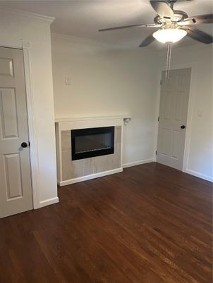 Empty room, Fireplace, Interior, Wood Texture Flooring