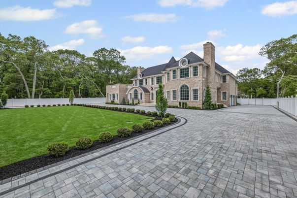 Backyard, Exterior, Facade, Brick Facade, French Provincial