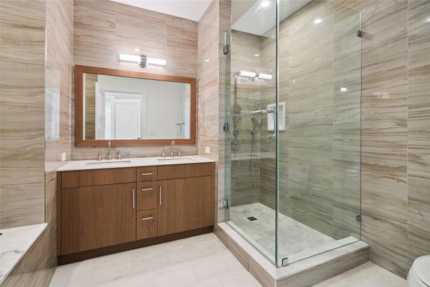 Bathroom, Glass Shower, Interior