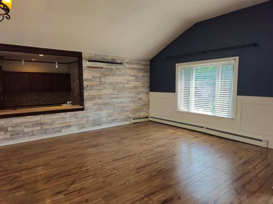 Empty room, Interior, Wood Texture Flooring, Wooden Walls