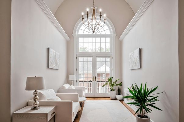 Chandelier, Interior, Living room, Wood Texture Flooring