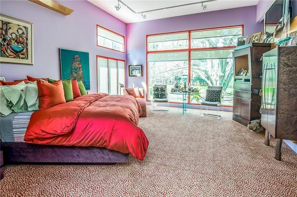 Bedroom, Interior, Wooden Beams