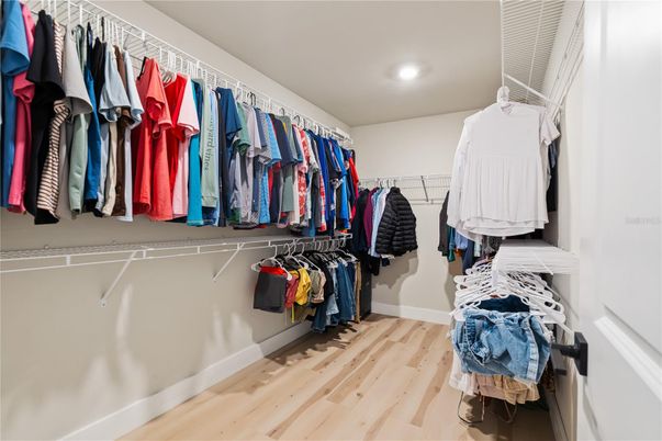 Interior, Recessed Lighting, Walk-in Closets, Wood Texture Flooring