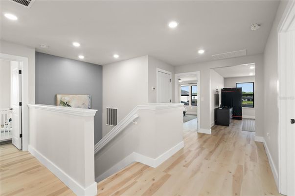 Interior, Recessed Lighting, Wood Texture Flooring