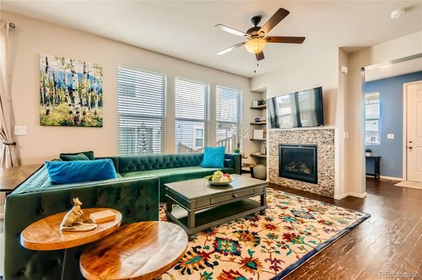 Fireplace, Interior, Living room, Wood Texture Flooring
