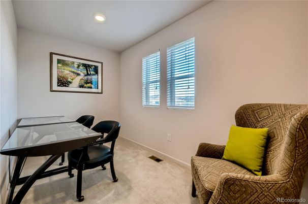 Home Office, Interior, Recessed Lighting