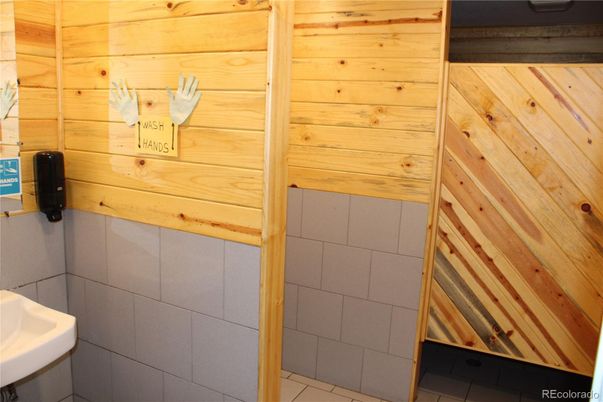 Bathroom, Interior, Wooden Walls