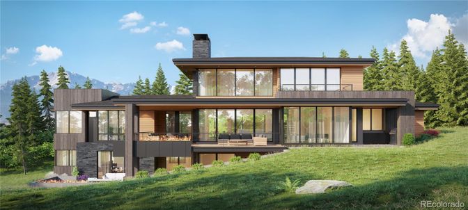 Backyard, Exterior, Facade, Modern