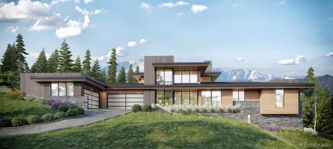 Attached, Backyard, Exterior, Facade, Modern
