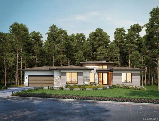 Attached, Exterior, Facade, Ranch