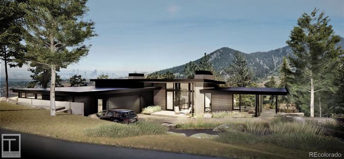 Attached, Exterior, Facade, Modern