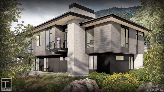 Exterior, Facade, Modern