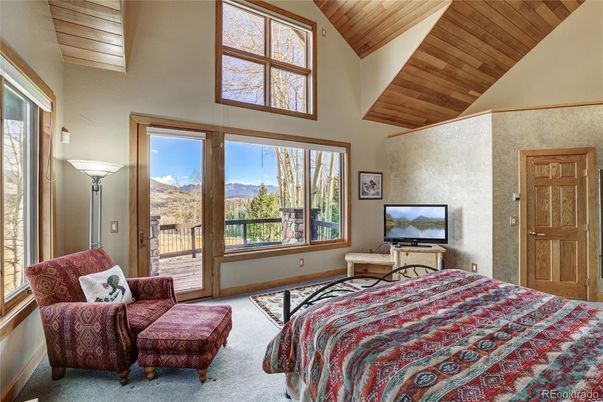 Bedroom, Interior, Wooden Ceilings