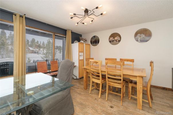 Dining room, Interior, Wood Texture Flooring