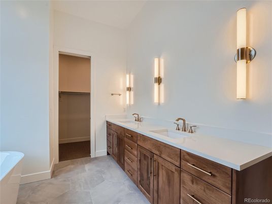 Bathroom, Dual Sink Vanities, Interior, Walk-in Closets