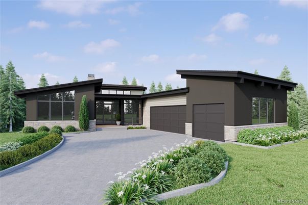 Attached, Exterior, Facade, Modern