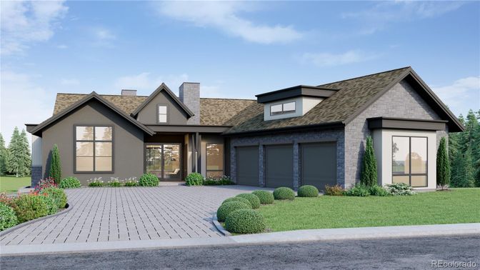 Attached, Exterior, Facade, Farmhouse
