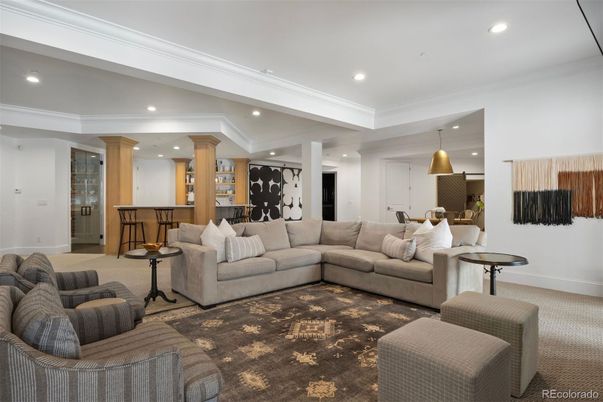 Interior, Kitchen, Living room, Pendant Lights, Recessed Lighting