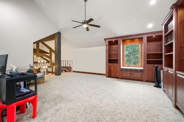 Home Office, Interior, Recessed Lighting