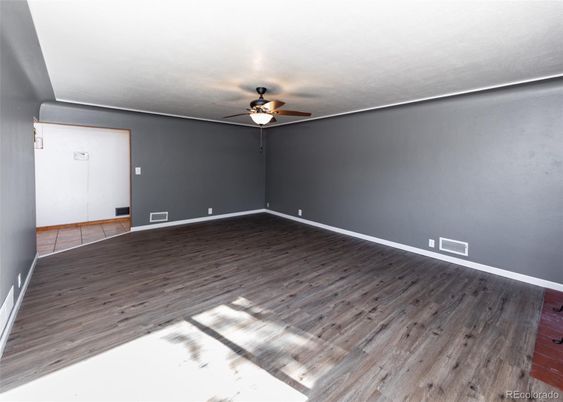 Empty room, Interior, Wood Texture Flooring