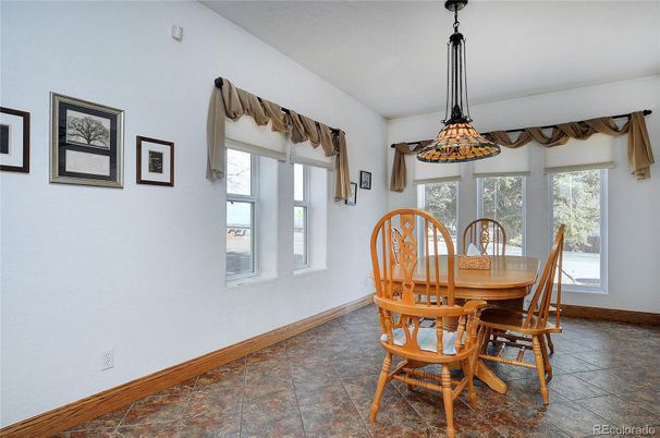 Dining room, Interior, Pendant Lights