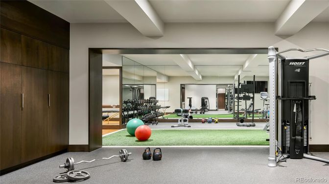 Fitness Equipment, Gym, Interior