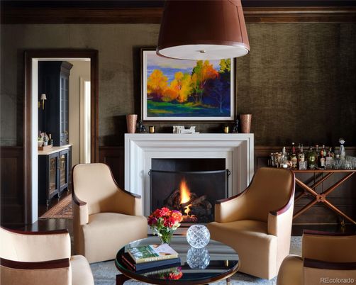 Fireplace, Interior, Living room