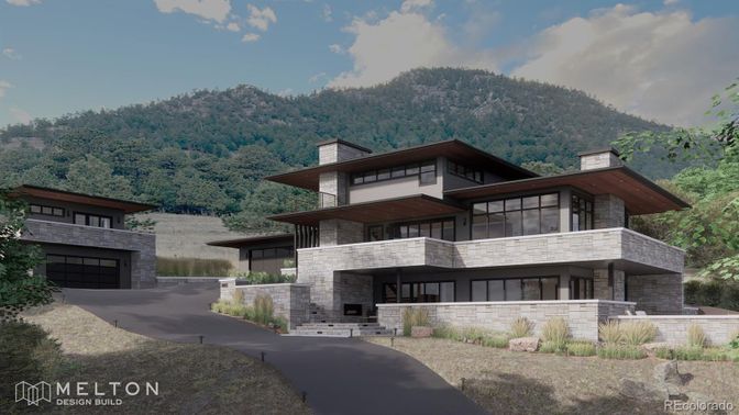 Attached, Exterior, Facade, Modern