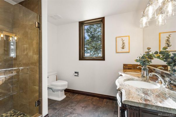 Bathroom, Glass Shower, Interior