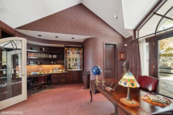 Home Office, Interior, Recessed Lighting