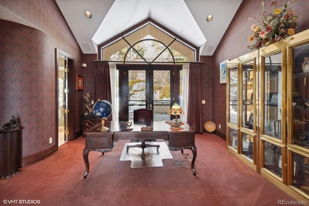 Home Office, Interior, Recessed Lighting