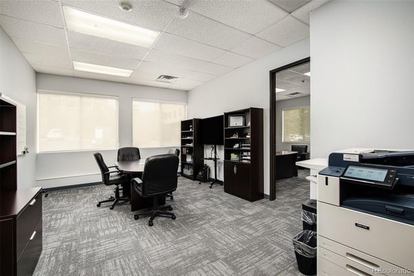 Home Office, Interior, Recessed Lighting