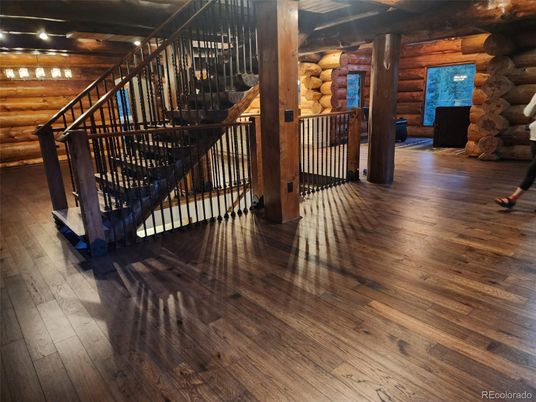 Interior, Wooden Beams, Wood Texture Flooring, Wooden Walls